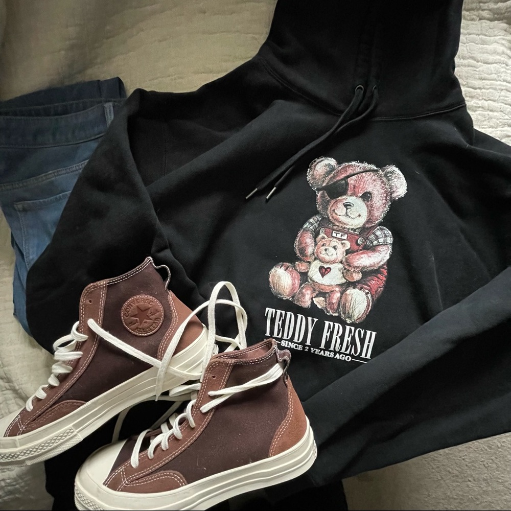 RARE 3XL Teddy Fresh “never talk to me or my son again” Black Hoodie YouTube H3